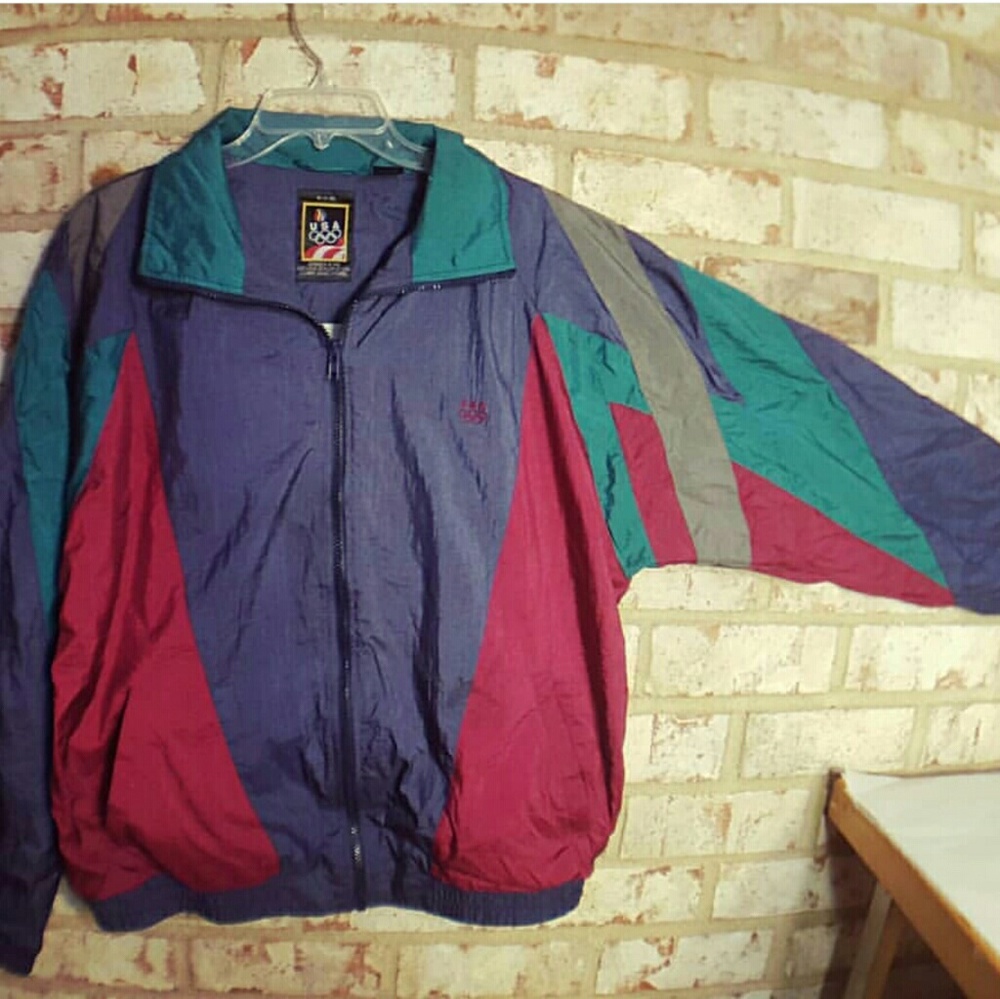 Vintage Windbreaker USA Olympics
